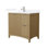 Palmilla 36" Freestanding Single Bathroom Vanity with Quartz Top