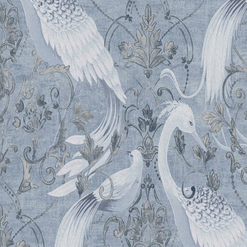 Tregaron Midnight Blue Removable Wallpaper
