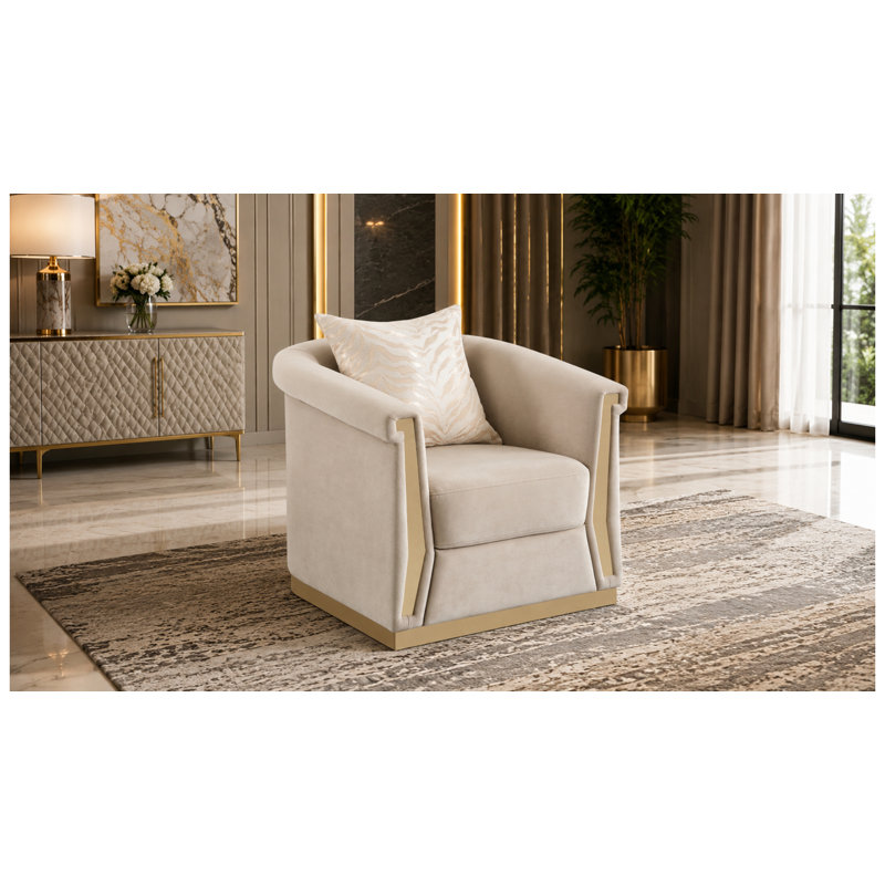Rosellini F8850E48362741BD832F24CC0B78B5B5, 3 pièces: chaise, causeuse, canapé
