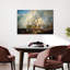 The Battle Of Trafalgar 1822-1824 Classic Abstract Coastal Ocean Wall Art Print by J.M.W. Turner - Wrapped Canvas Print-107234609