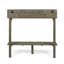 Table de bar d'extérieur en bois d'acacia
