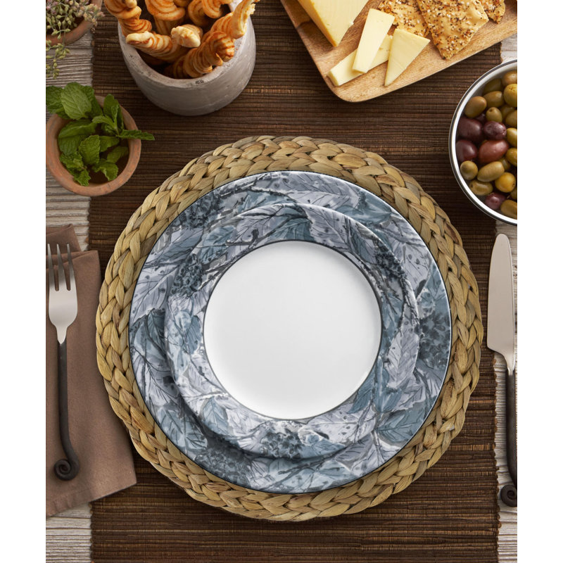 Richon Wicker Solid Colour Round Placemat