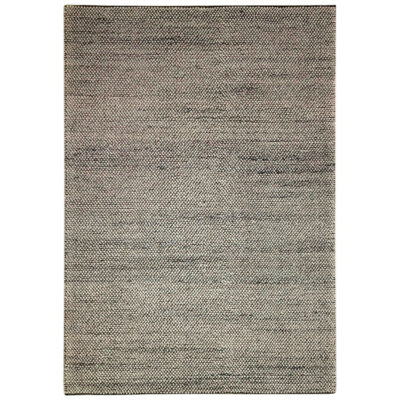 Boho Geometric Wool Hand Hooked Area Rug