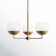 Avoca 3 - Light Dimmable Modern Linear Chandelier