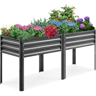Metal Elevated Planter