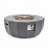 50000 BTU Round Concrete Fire Pit for Outside Patio-2058532819