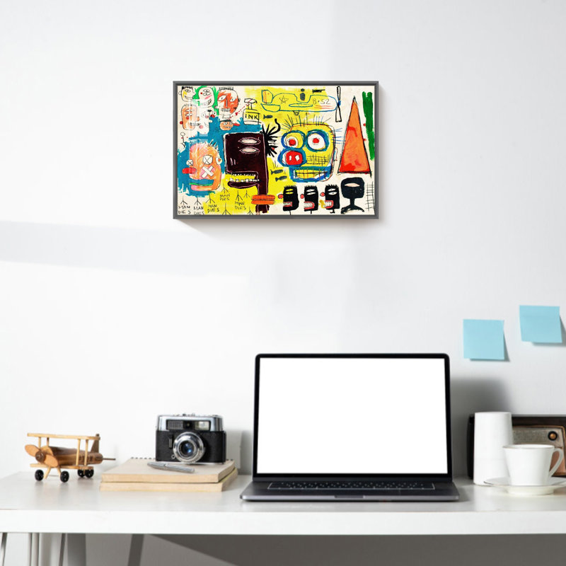 «Graffiti Art» sur toile, Noir, H 11,88 po x l 15,88 po x P 1 po