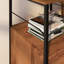 16.5'' Wide 2 -Drawer Mobile Steel File Cabinet