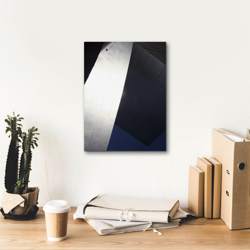 «Ode To Gehry 52» par DAG, Inc, art mural sur toile, H 16 po x l 12 po