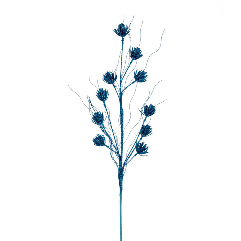30 po mini vaporisateur de fleurs scintillantes Seafoam, 6 par sac., Bleu clair