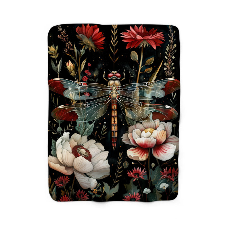  Couverture Botanical Beetle Beauties, L 60 po x l 50 po