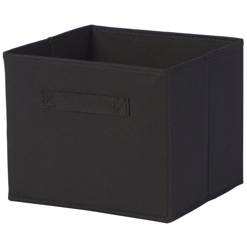 Rebrilliant Eleia Decorative Bin, Black