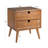 2-Drawer Solid and Manufactured Wood Nightstand