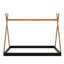 Lit sur pied avec structure triangulaire