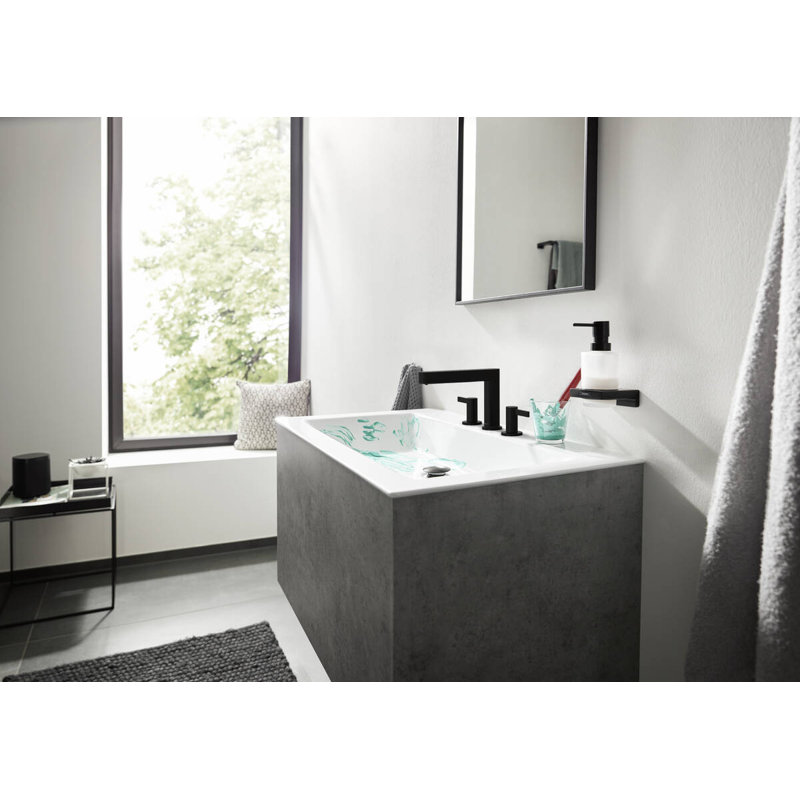 Hansgrohe AddStoris Liquid Soap Dispenser, Matte Black
