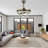 Idaline 42'' Retractable Ceiling Fan with LED Lights and Remote