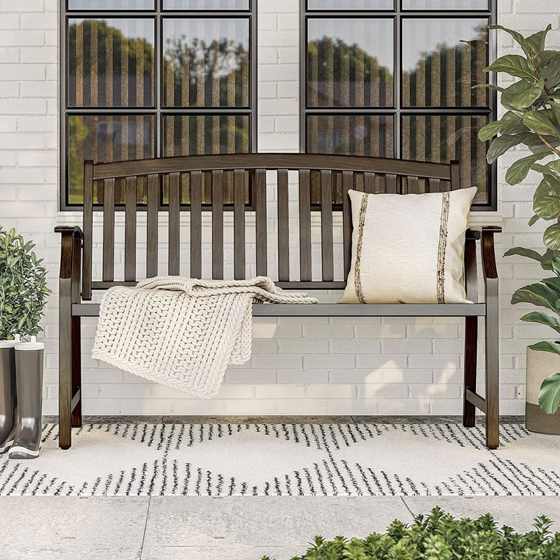 Upholstered Bench,  Northwoods Brown