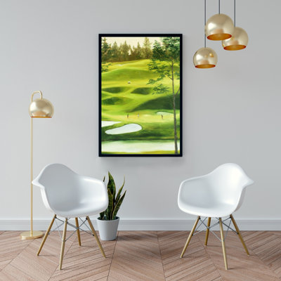 «Big Golf Course» sur toile