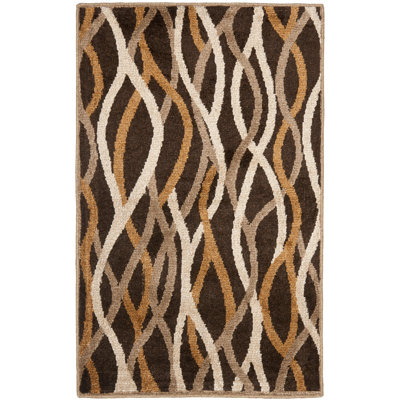 Tapis à motif abstrait Solei Kashmir