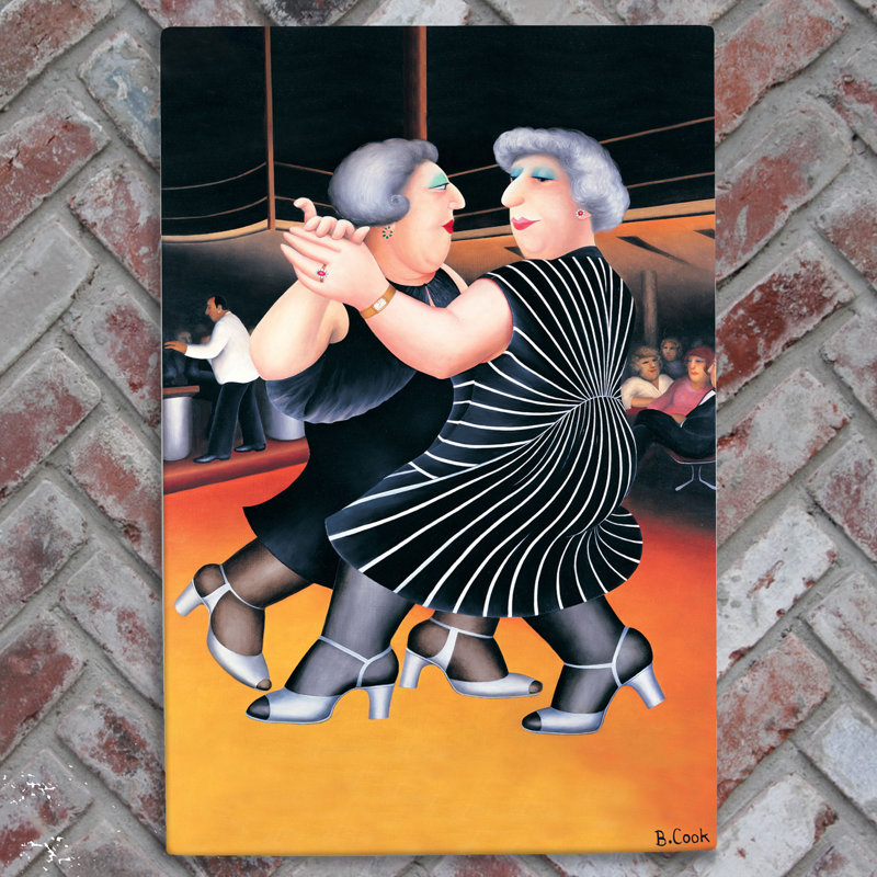 BERYL COOK Traditional Entertainment Wall Decor on Ceramic
