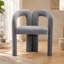 Ensemble confortable de chaises d'appoint rembourrées en velours pour divers espaces-516711791
