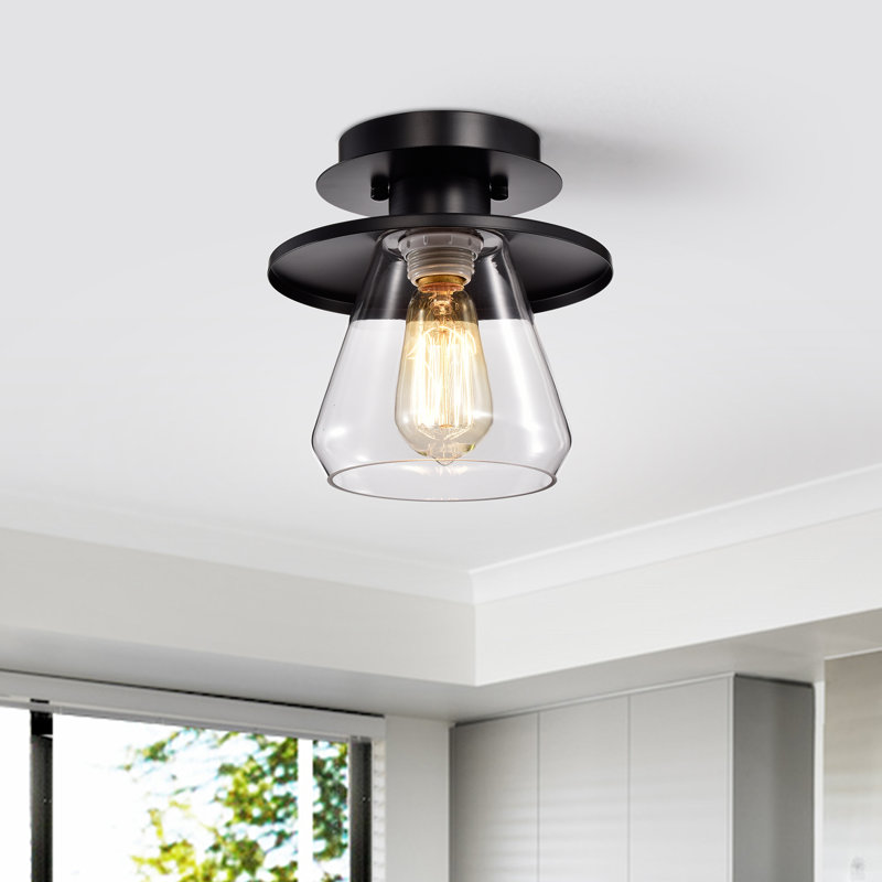 Plafonnier semi-encastré 1 lumière 8 po Goodin
