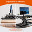 95Cm W Height Adjustable Rectangle Standing Desk Converter
