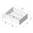 Jack Captain Bed with Storage Drawers-254013083-254013076