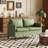 51” W Modern Faux Leather Loveseat-1038790770