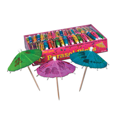 Parasol de fêtes en boîte
