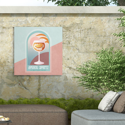 Boléro Kokteyl Aperol Spirz sur toile