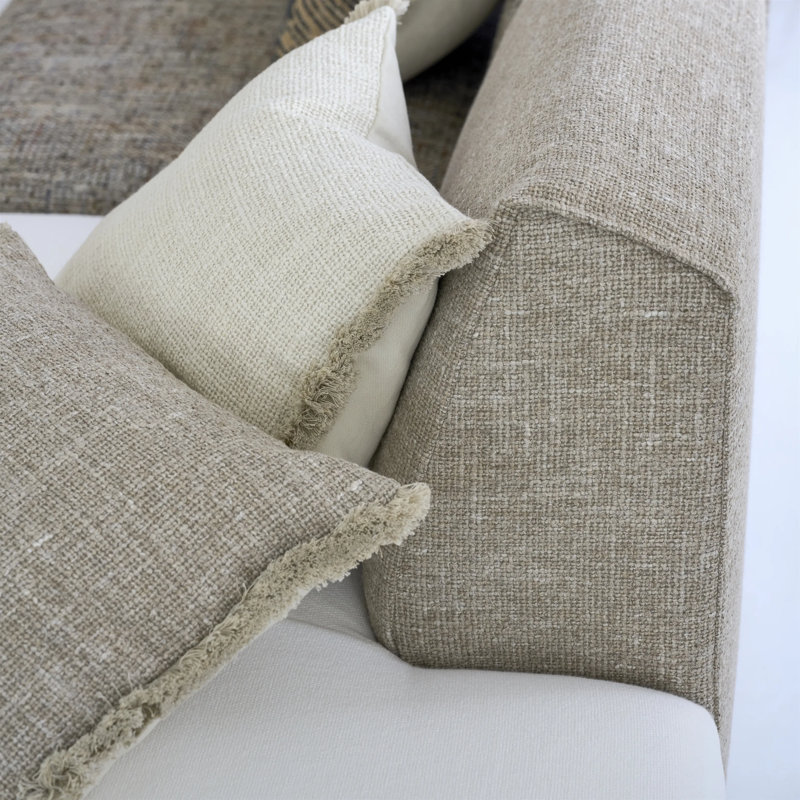 Charroux Decorative Pillow, Chalk