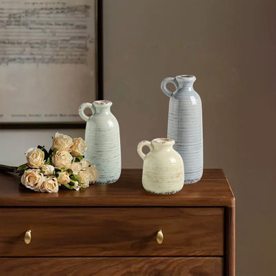 Ensemble de 3 vases en céramique