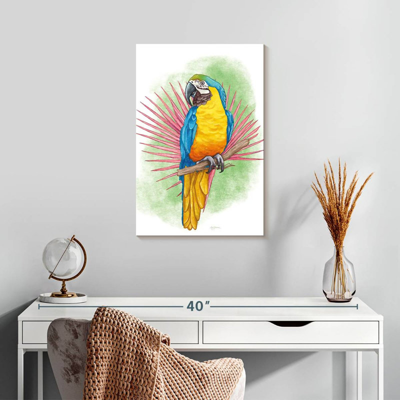 Flair arctique tropical Brampt, H 24 po x l 16 po