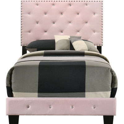 Charming Pink Twin Bed For Kids