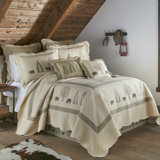 Bear Creek Rustic Cotton Quilted Quilt