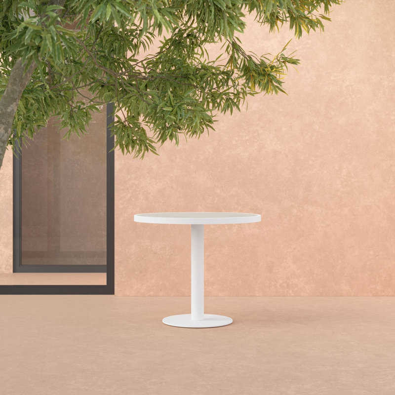 Bordeaux Dining Table - Dekton Top, White, Albarium