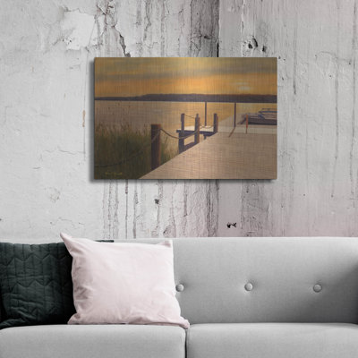 Latitude Run® ' Waterways' by Diane Romanello, Metal Wall Art