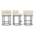 26" Sculptural Swivel Modern Counter Stool-2027557719