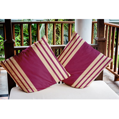 Stripe A Balance No Decorative Addition Outdoor Reversible Throw Pillow
