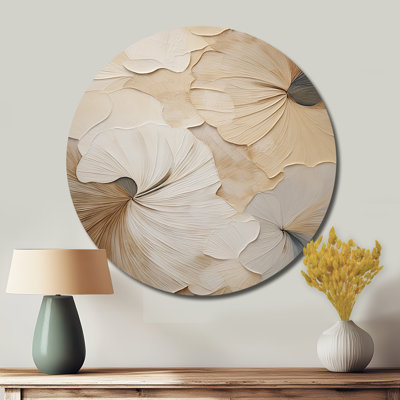 Euharlee - Art floral rond en métal