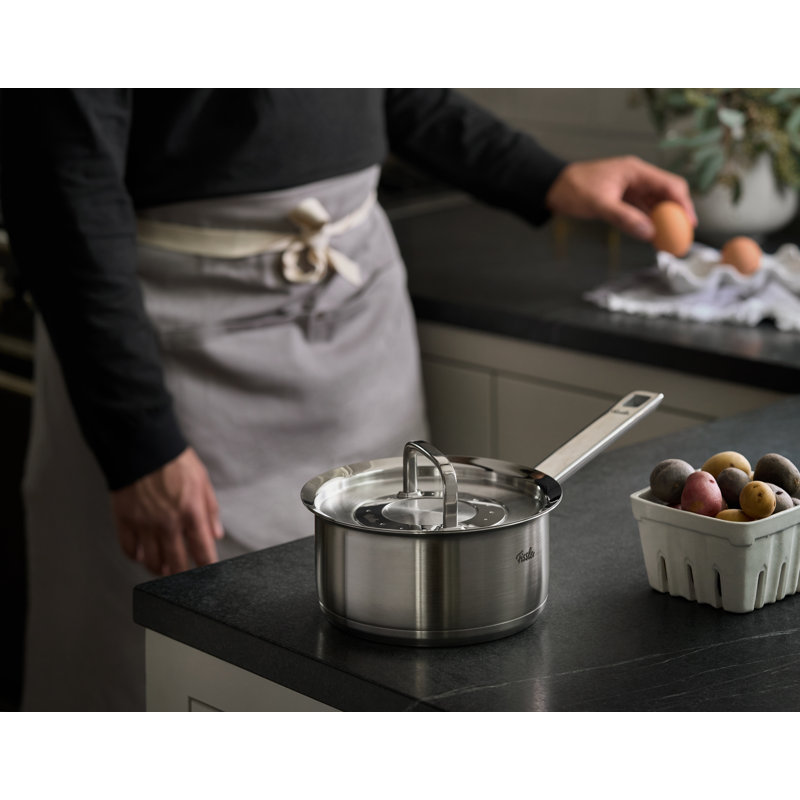 Fissler Original-Profi Collection Stainless Steel Sauce Pan, 1.5 Quart with Lid