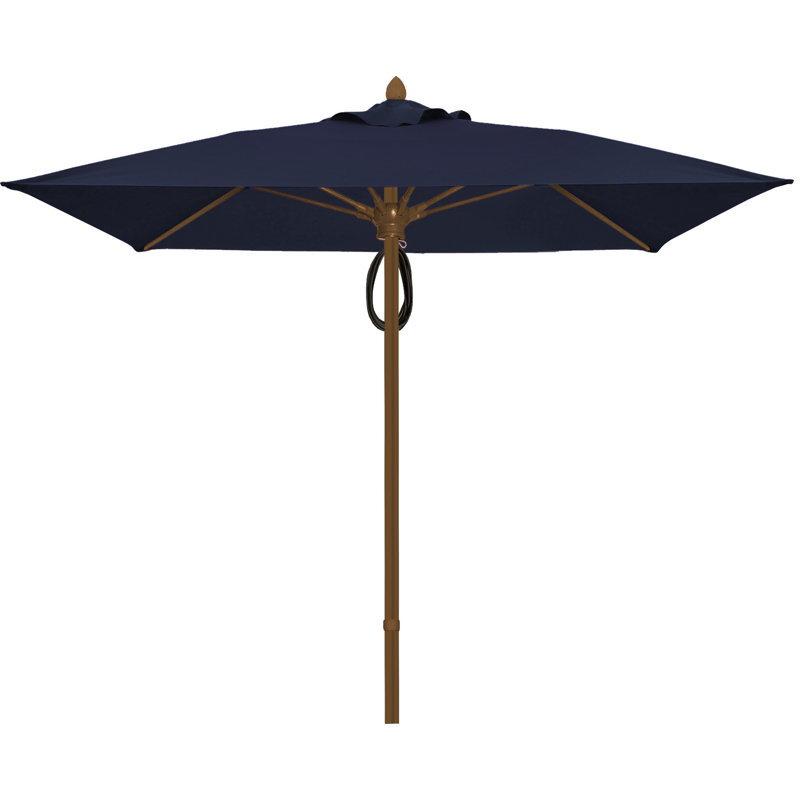 Parasol de marché carré 7,5 pi Prestige, Bronze champagne, Capitaine de marine
