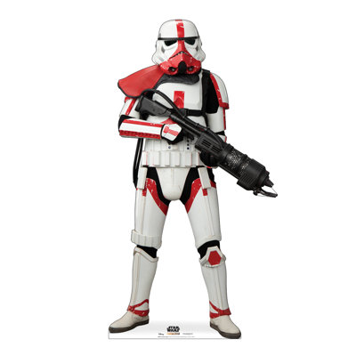 Accroche en carton à films lucass d’incinérateur cavalier mandalorian disney