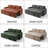 L-Shaped Sleeper Sectional Sofa with Pull-out Bed and Storage Chaise-127663198