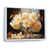 White Floater Framed