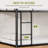 Metal Triple Bunk Bed