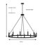 Madalyn 12-Light Chandelier-1468811155