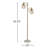 Valeria 62" Tree Floor Lamp