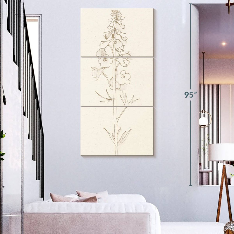 Delphinium II, H 27 po x l 12 po